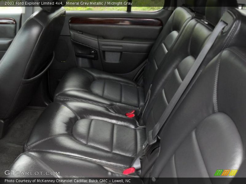 Mineral Grey Metallic / Midnight Gray 2003 Ford Explorer Limited 4x4