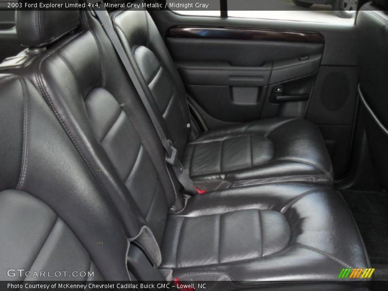 Mineral Grey Metallic / Midnight Gray 2003 Ford Explorer Limited 4x4