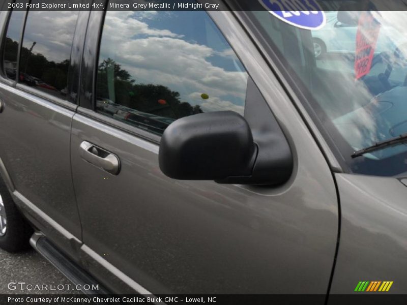 Mineral Grey Metallic / Midnight Gray 2003 Ford Explorer Limited 4x4