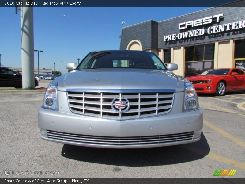 Radiant Silver / Ebony 2010 Cadillac DTS