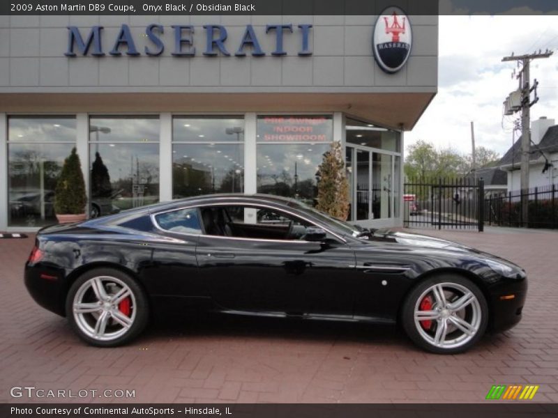  2009 DB9 Coupe Onyx Black