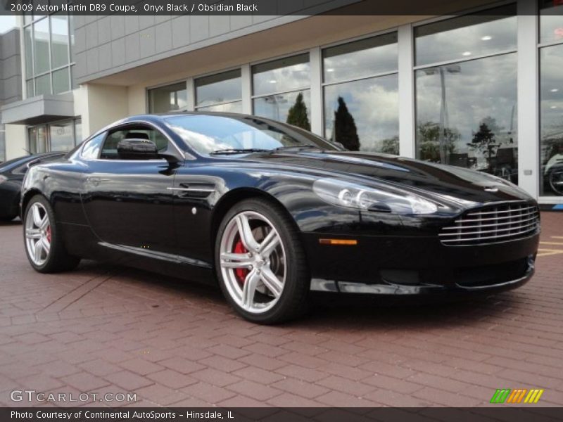 Front 3/4 View of 2009 DB9 Coupe