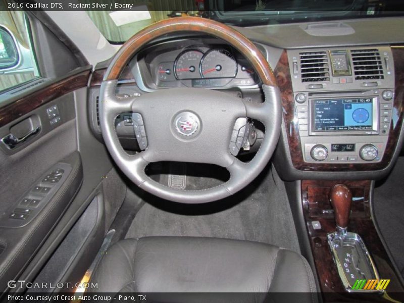 Radiant Silver / Ebony 2010 Cadillac DTS
