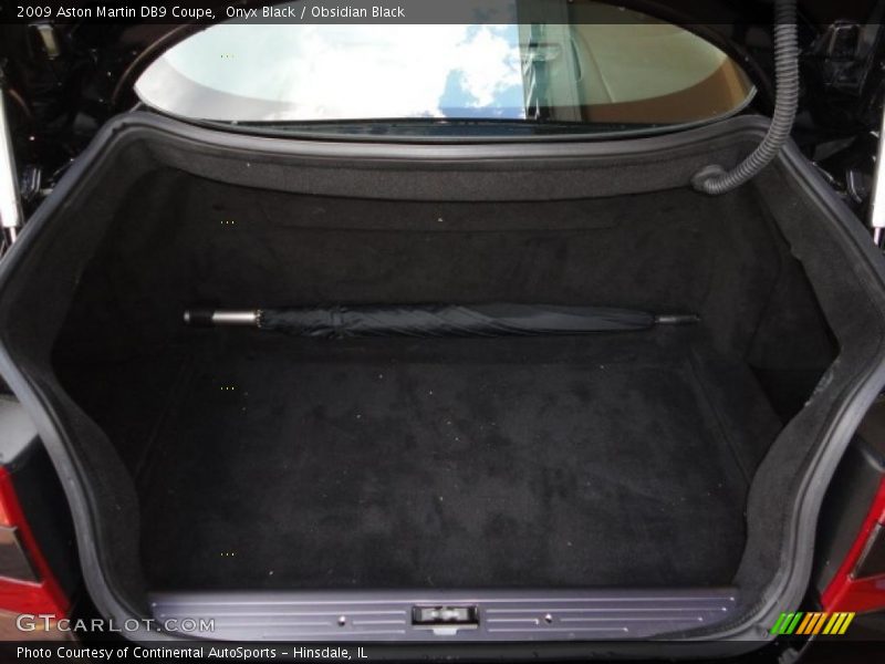  2009 DB9 Coupe Trunk