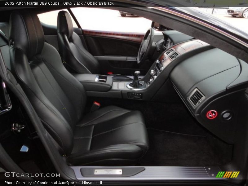  2009 DB9 Coupe Obsidian Black Interior