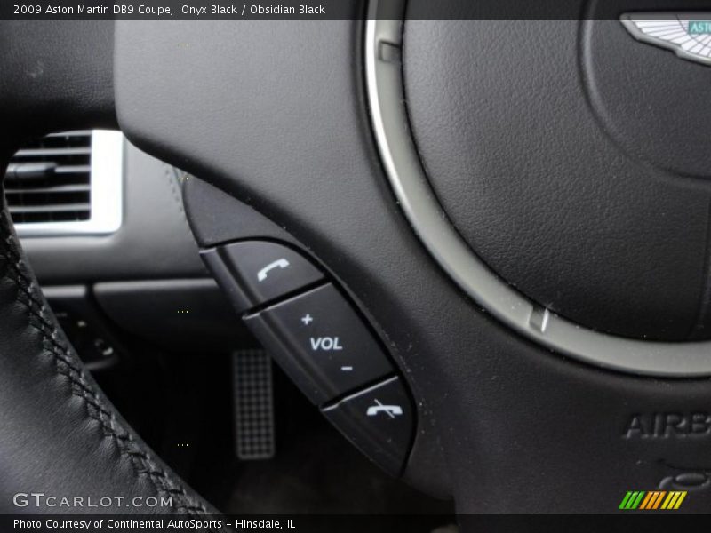 Controls of 2009 DB9 Coupe