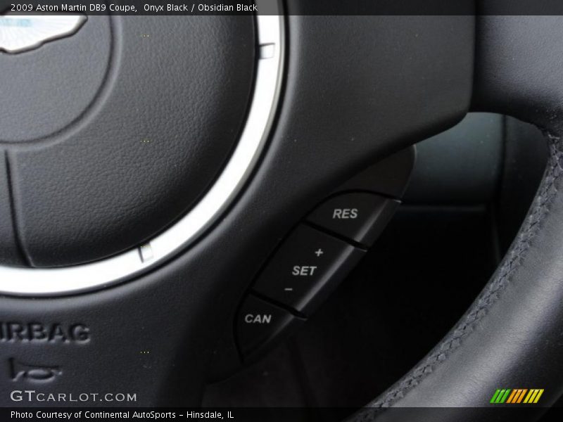 Controls of 2009 DB9 Coupe