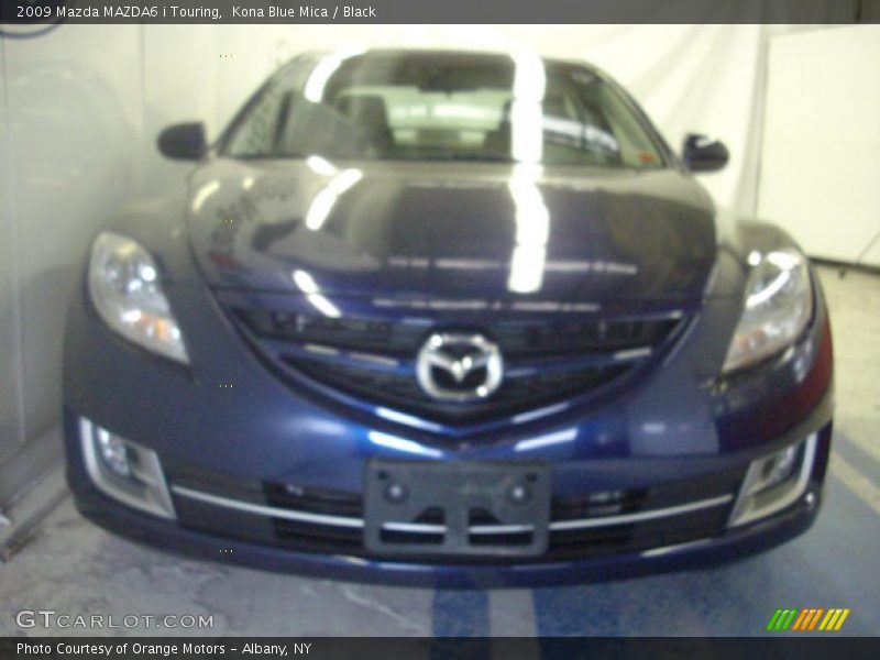 Kona Blue Mica / Black 2009 Mazda MAZDA6 i Touring