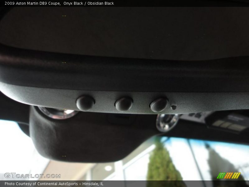 Onyx Black / Obsidian Black 2009 Aston Martin DB9 Coupe