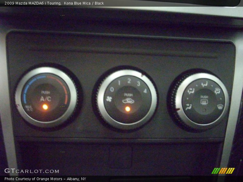 Kona Blue Mica / Black 2009 Mazda MAZDA6 i Touring