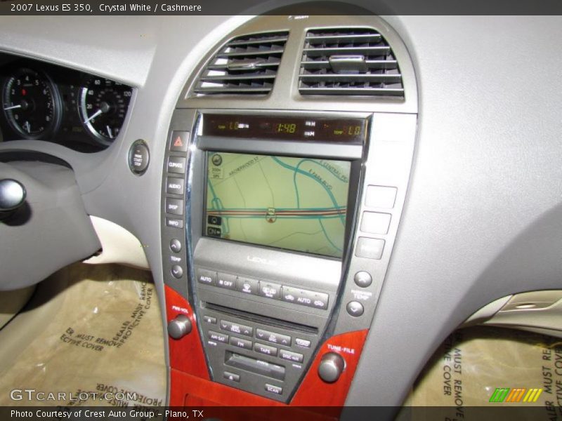 Crystal White / Cashmere 2007 Lexus ES 350