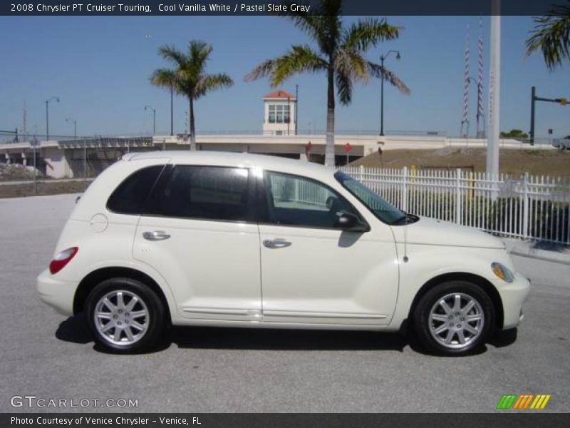 Cool Vanilla White / Pastel Slate Gray 2008 Chrysler PT Cruiser Touring