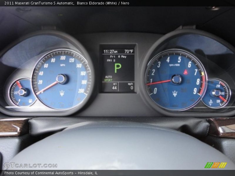  2011 GranTurismo S Automatic S Automatic Gauges