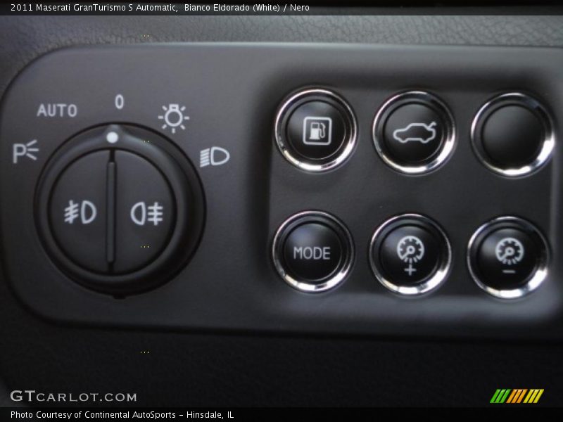 Controls of 2011 GranTurismo S Automatic