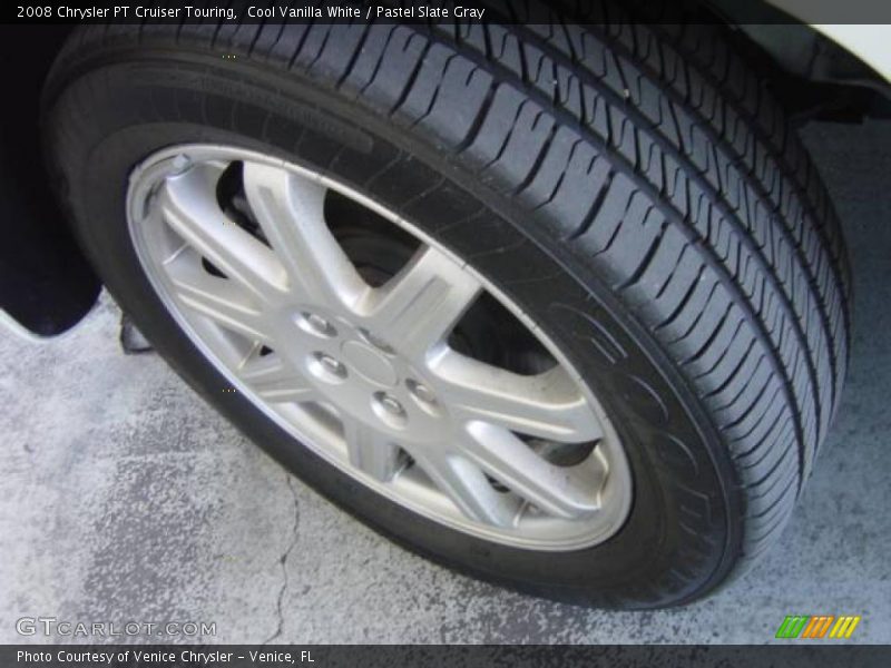 Cool Vanilla White / Pastel Slate Gray 2008 Chrysler PT Cruiser Touring