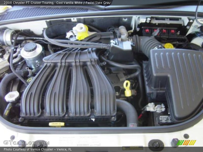 Cool Vanilla White / Pastel Slate Gray 2008 Chrysler PT Cruiser Touring