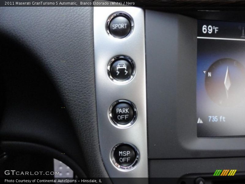 Controls of 2011 GranTurismo S Automatic