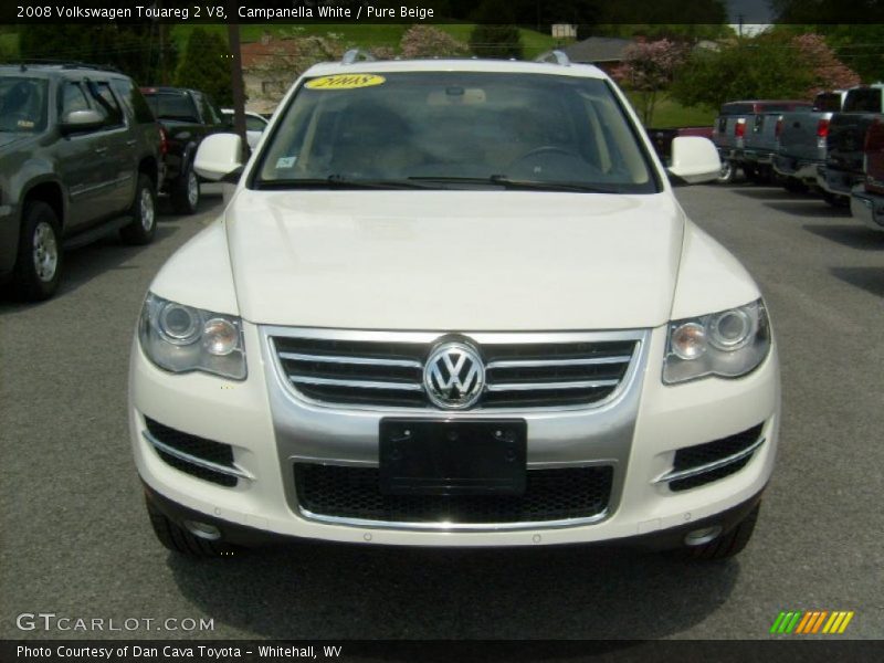 Campanella White / Pure Beige 2008 Volkswagen Touareg 2 V8