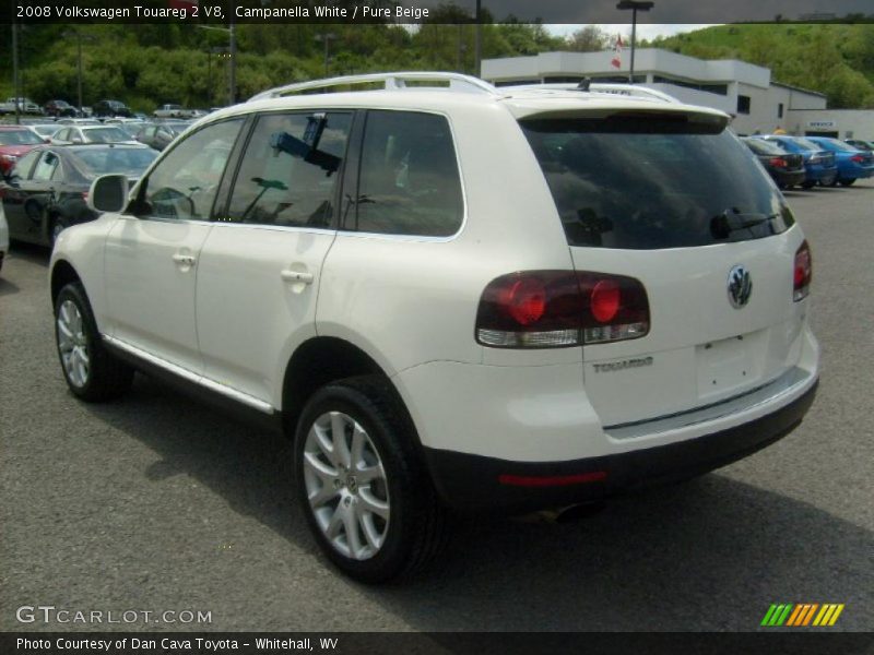Campanella White / Pure Beige 2008 Volkswagen Touareg 2 V8