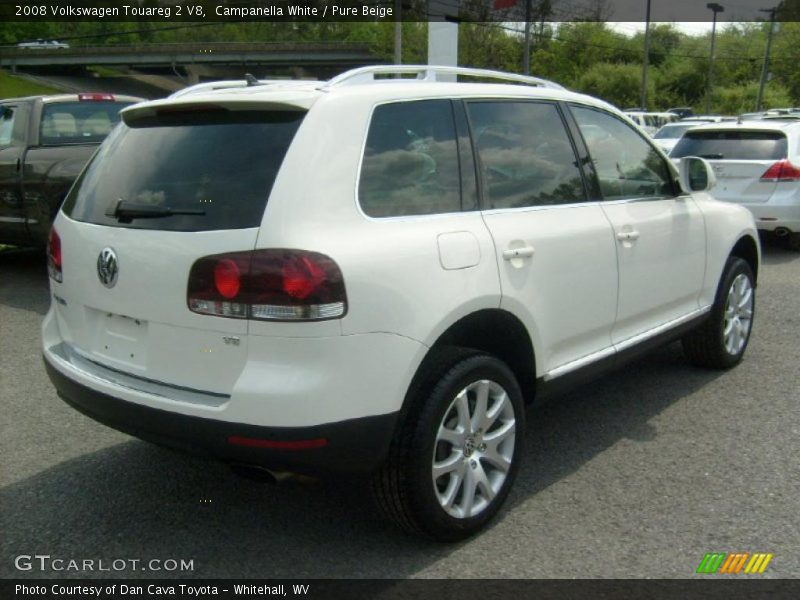 Campanella White / Pure Beige 2008 Volkswagen Touareg 2 V8