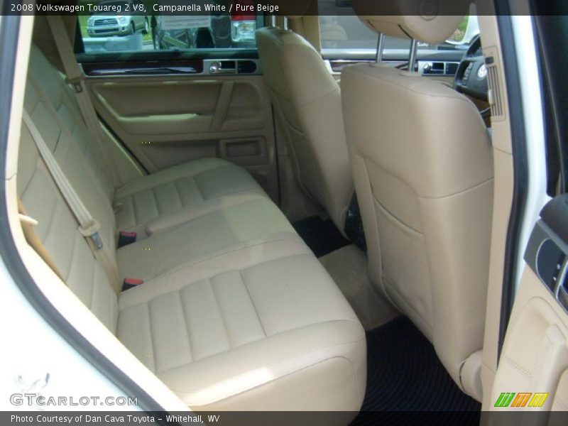 Campanella White / Pure Beige 2008 Volkswagen Touareg 2 V8