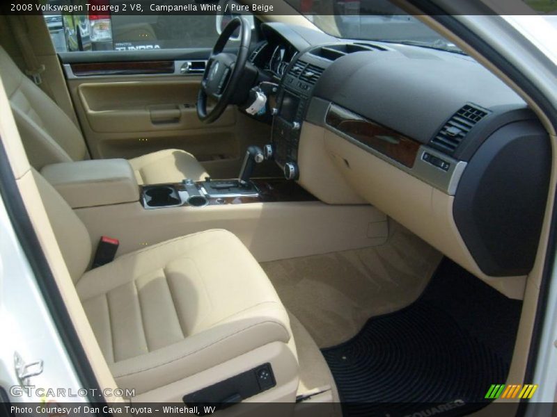 Campanella White / Pure Beige 2008 Volkswagen Touareg 2 V8