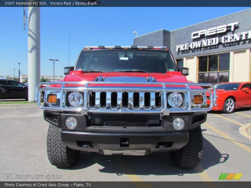 Victory Red / Ebony Black 2007 Hummer H2 SUV