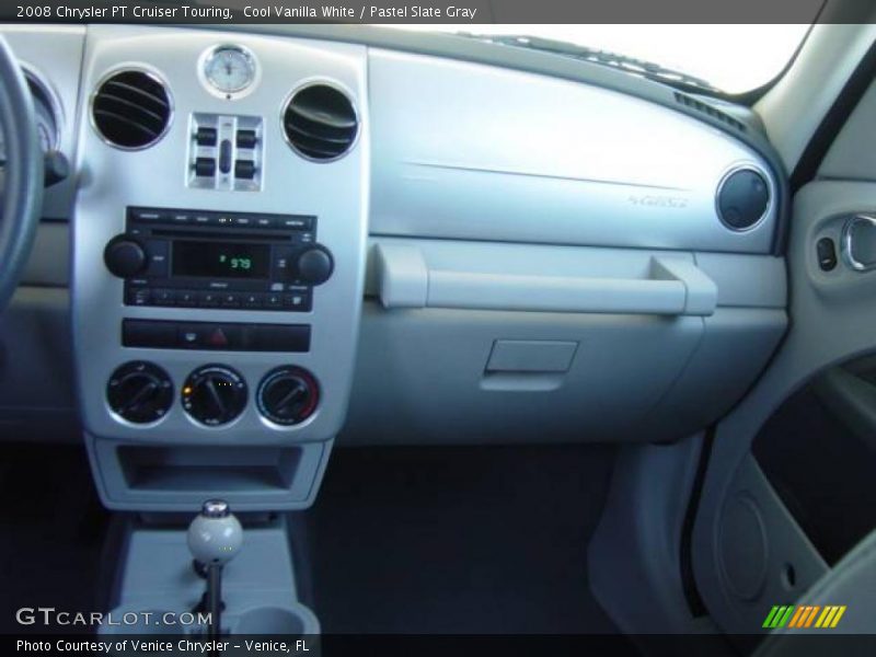 Cool Vanilla White / Pastel Slate Gray 2008 Chrysler PT Cruiser Touring