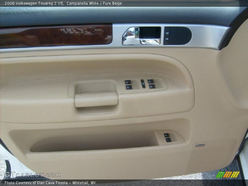Campanella White / Pure Beige 2008 Volkswagen Touareg 2 V8