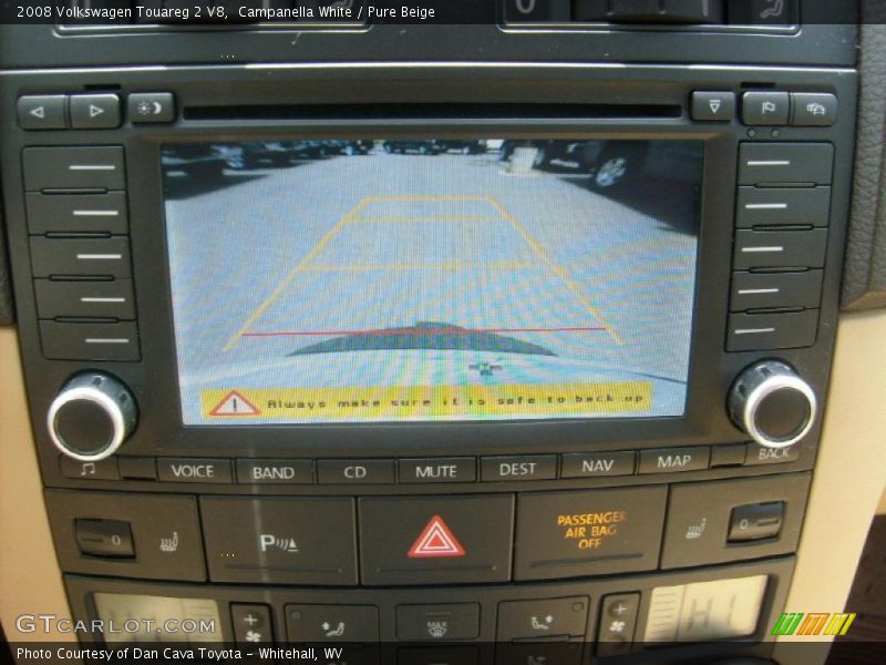 Campanella White / Pure Beige 2008 Volkswagen Touareg 2 V8