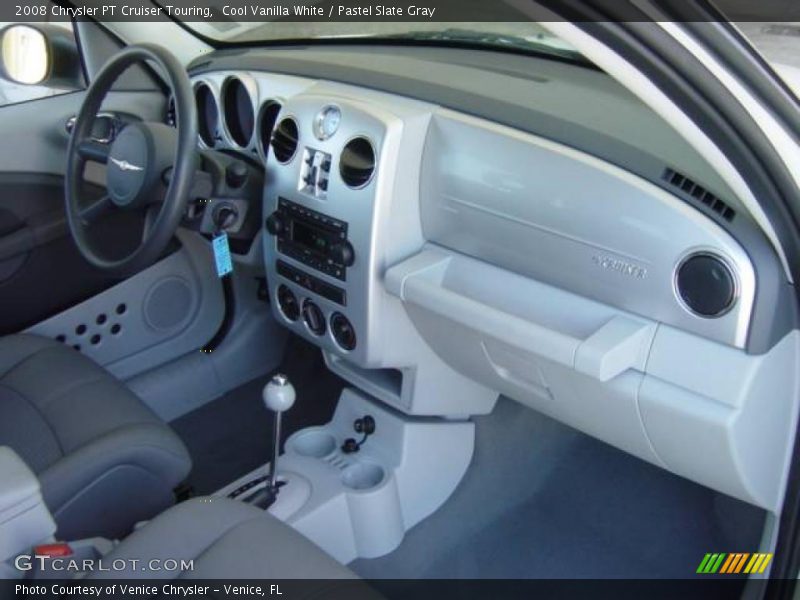 Cool Vanilla White / Pastel Slate Gray 2008 Chrysler PT Cruiser Touring