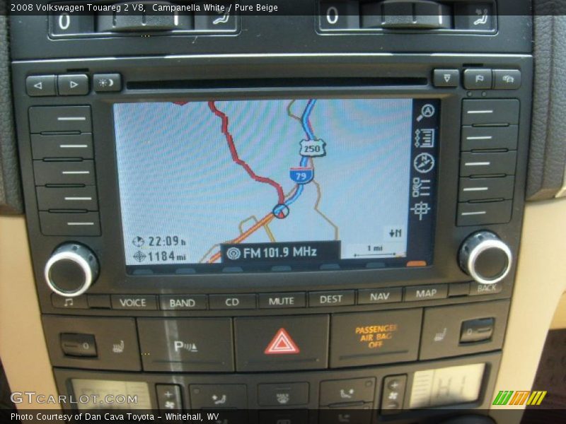 Campanella White / Pure Beige 2008 Volkswagen Touareg 2 V8