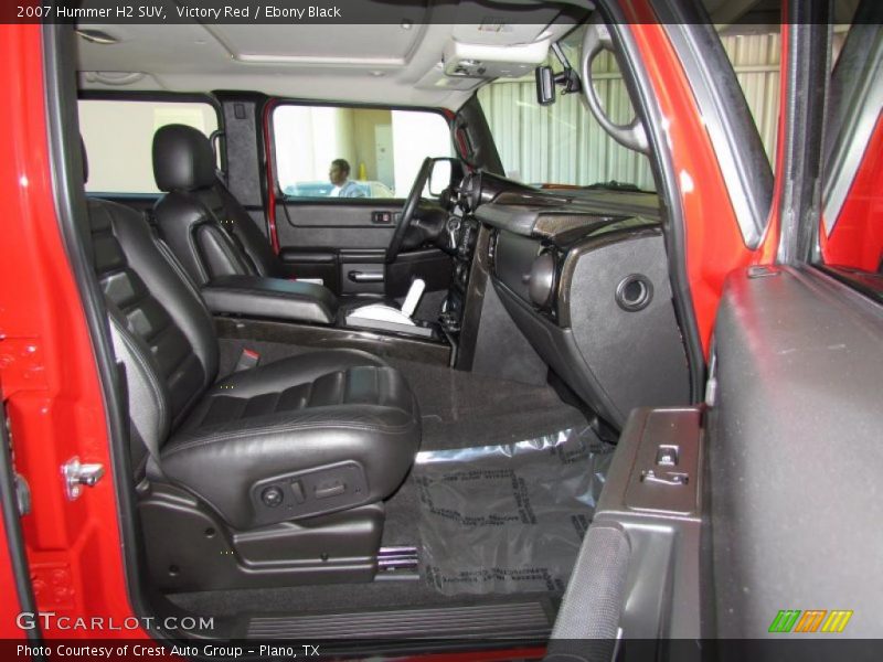 Victory Red / Ebony Black 2007 Hummer H2 SUV
