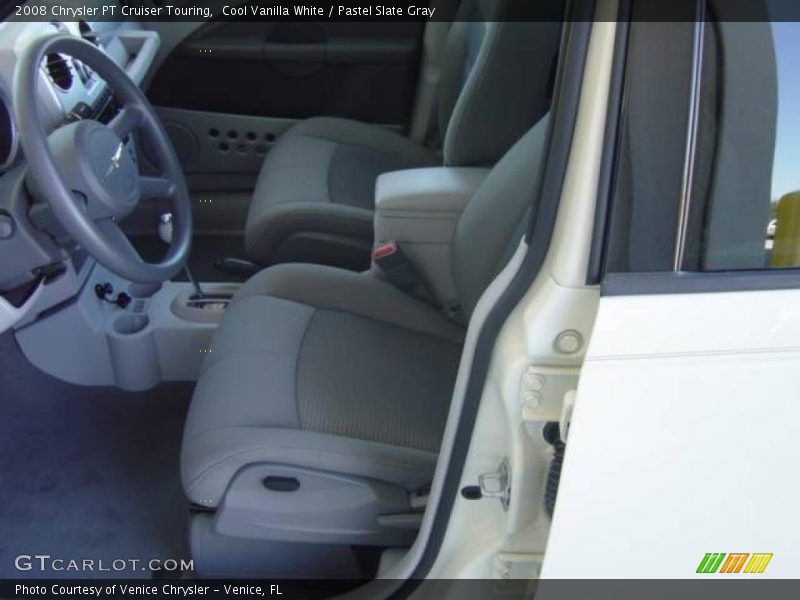 Cool Vanilla White / Pastel Slate Gray 2008 Chrysler PT Cruiser Touring