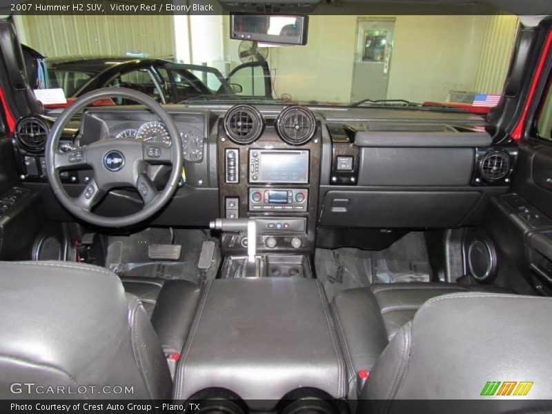 Victory Red / Ebony Black 2007 Hummer H2 SUV