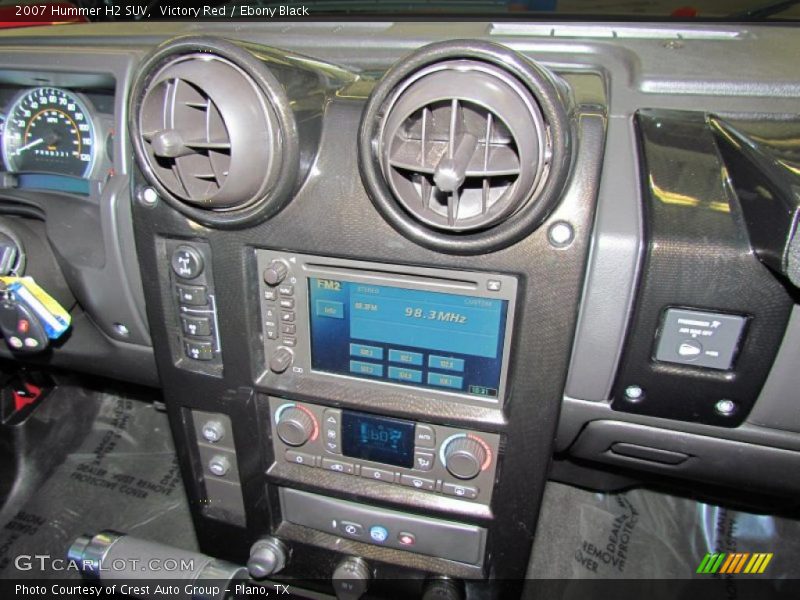 Victory Red / Ebony Black 2007 Hummer H2 SUV
