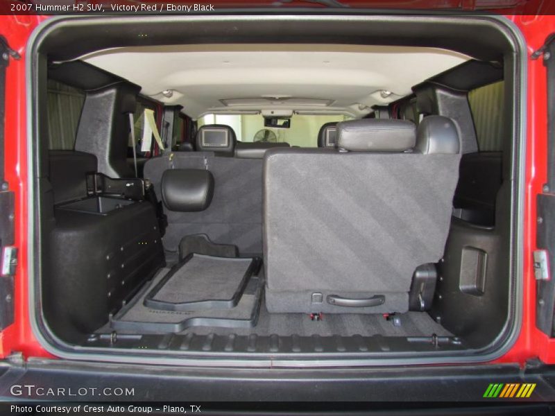 Victory Red / Ebony Black 2007 Hummer H2 SUV