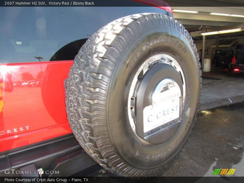 Victory Red / Ebony Black 2007 Hummer H2 SUV