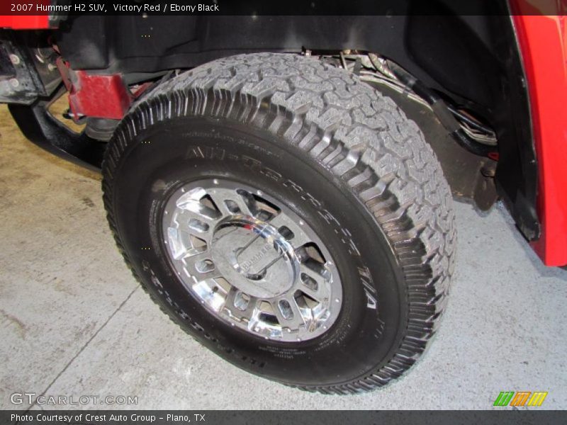 Victory Red / Ebony Black 2007 Hummer H2 SUV