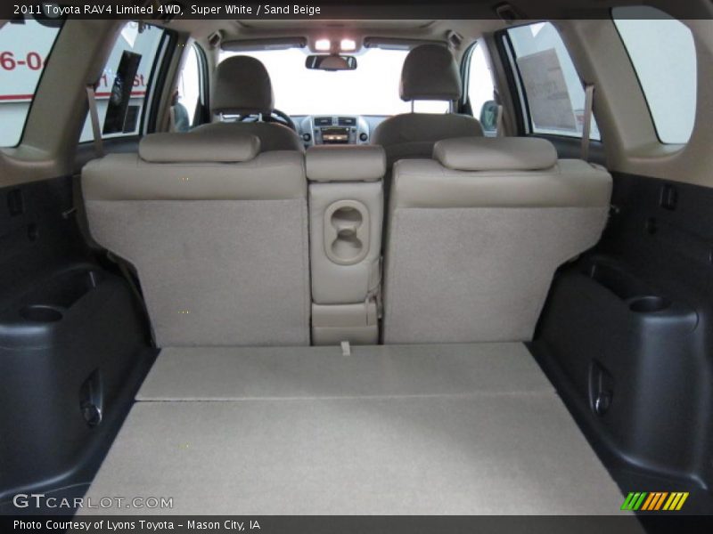 Super White / Sand Beige 2011 Toyota RAV4 Limited 4WD