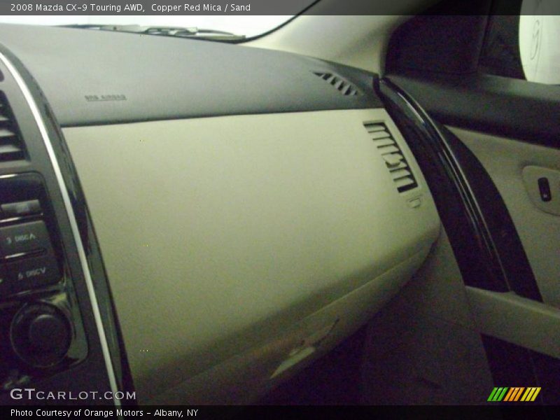 Copper Red Mica / Sand 2008 Mazda CX-9 Touring AWD
