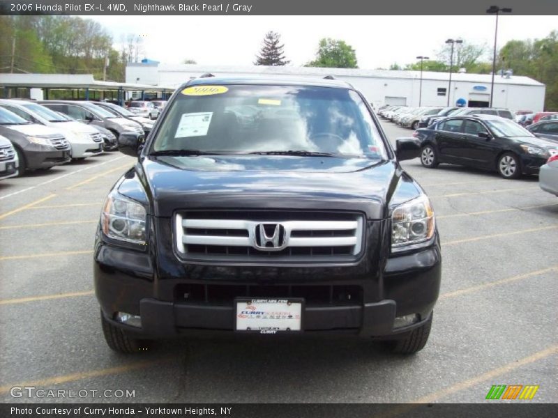 Nighthawk Black Pearl / Gray 2006 Honda Pilot EX-L 4WD