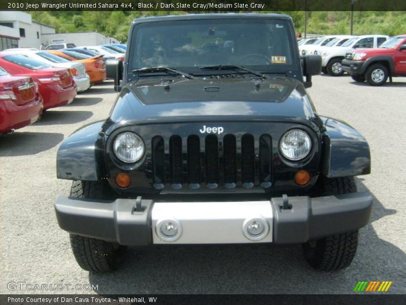 Black / Dark Slate Gray/Medium Slate Gray 2010 Jeep Wrangler Unlimited Sahara 4x4