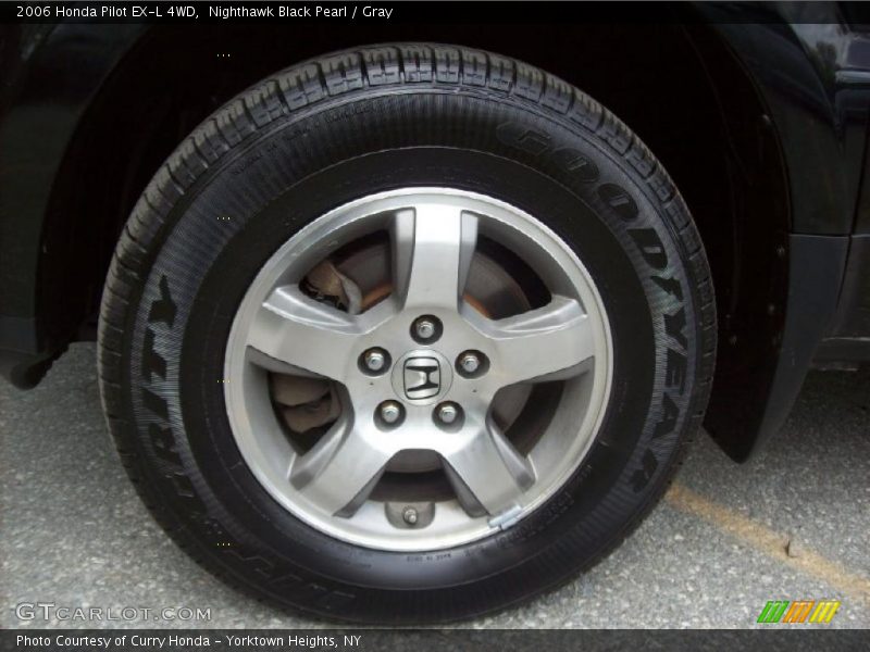 Nighthawk Black Pearl / Gray 2006 Honda Pilot EX-L 4WD