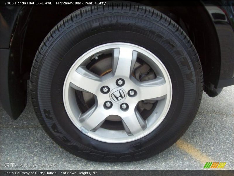 Nighthawk Black Pearl / Gray 2006 Honda Pilot EX-L 4WD