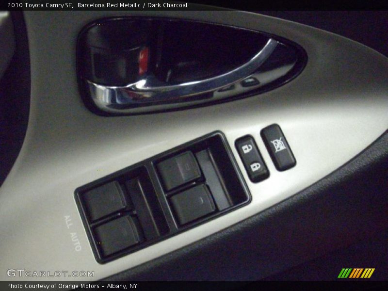 Barcelona Red Metallic / Dark Charcoal 2010 Toyota Camry SE