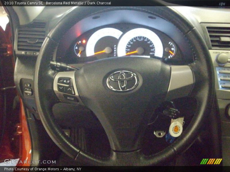 Barcelona Red Metallic / Dark Charcoal 2010 Toyota Camry SE