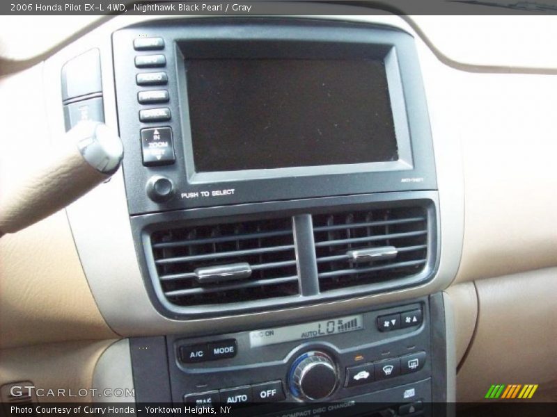Nighthawk Black Pearl / Gray 2006 Honda Pilot EX-L 4WD