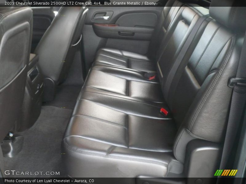 Blue Granite Metallic / Ebony 2009 Chevrolet Silverado 2500HD LTZ Crew Cab 4x4