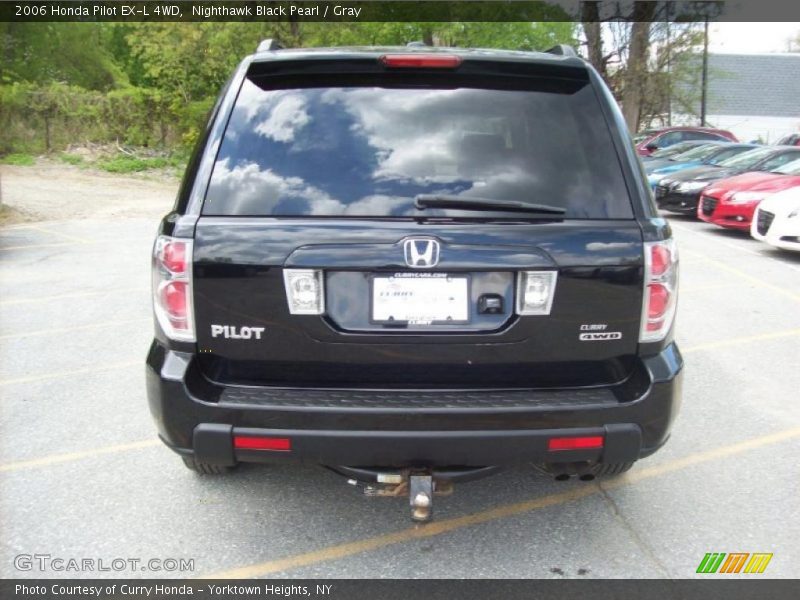 Nighthawk Black Pearl / Gray 2006 Honda Pilot EX-L 4WD